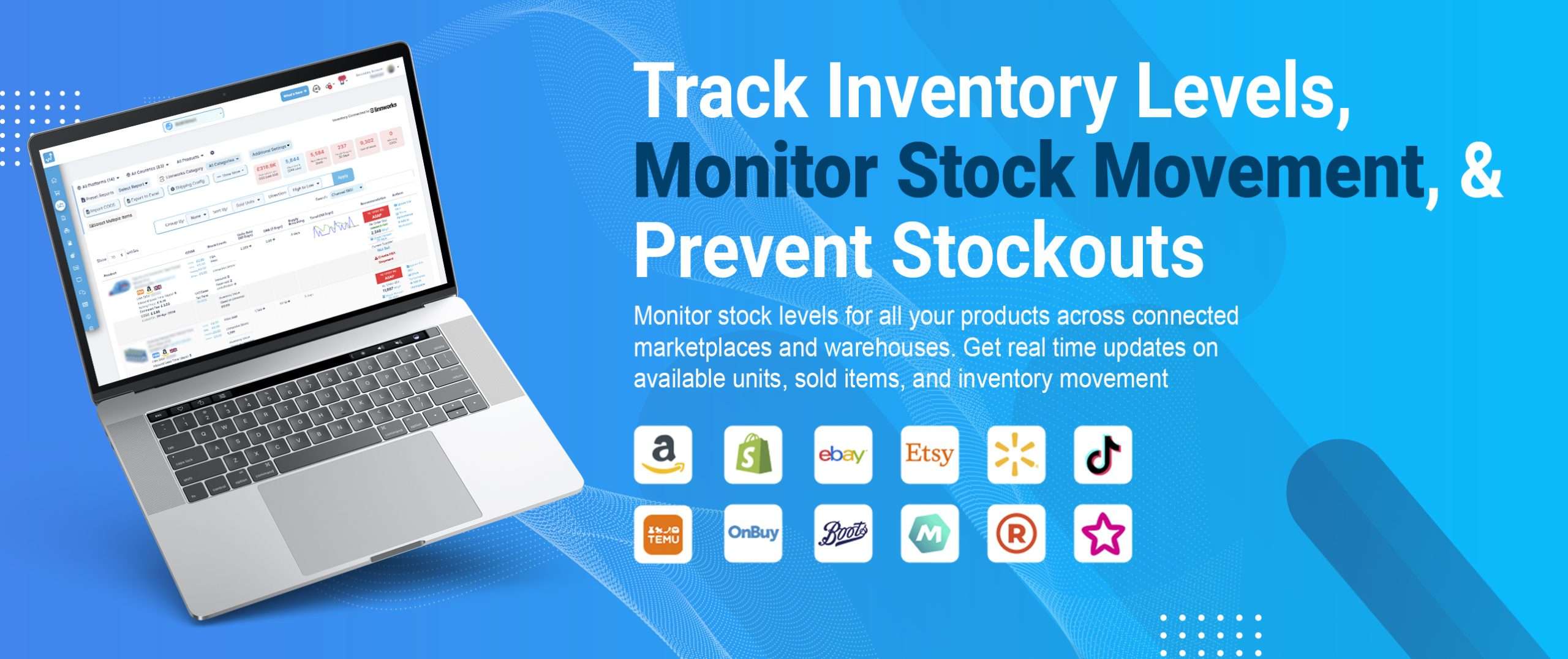 WhatSales Inventory dashboard