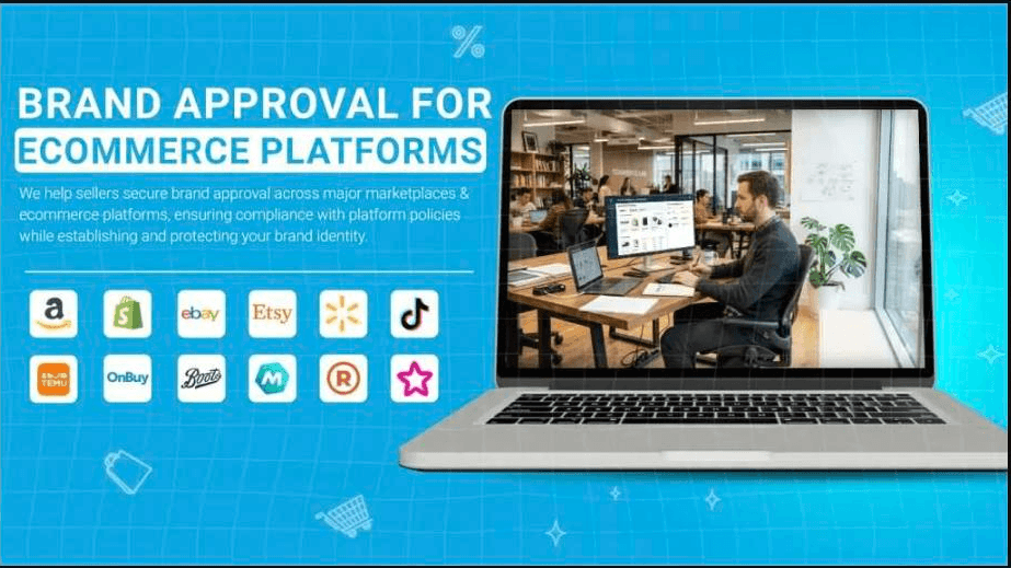 Brand approval for ecommerce platforms